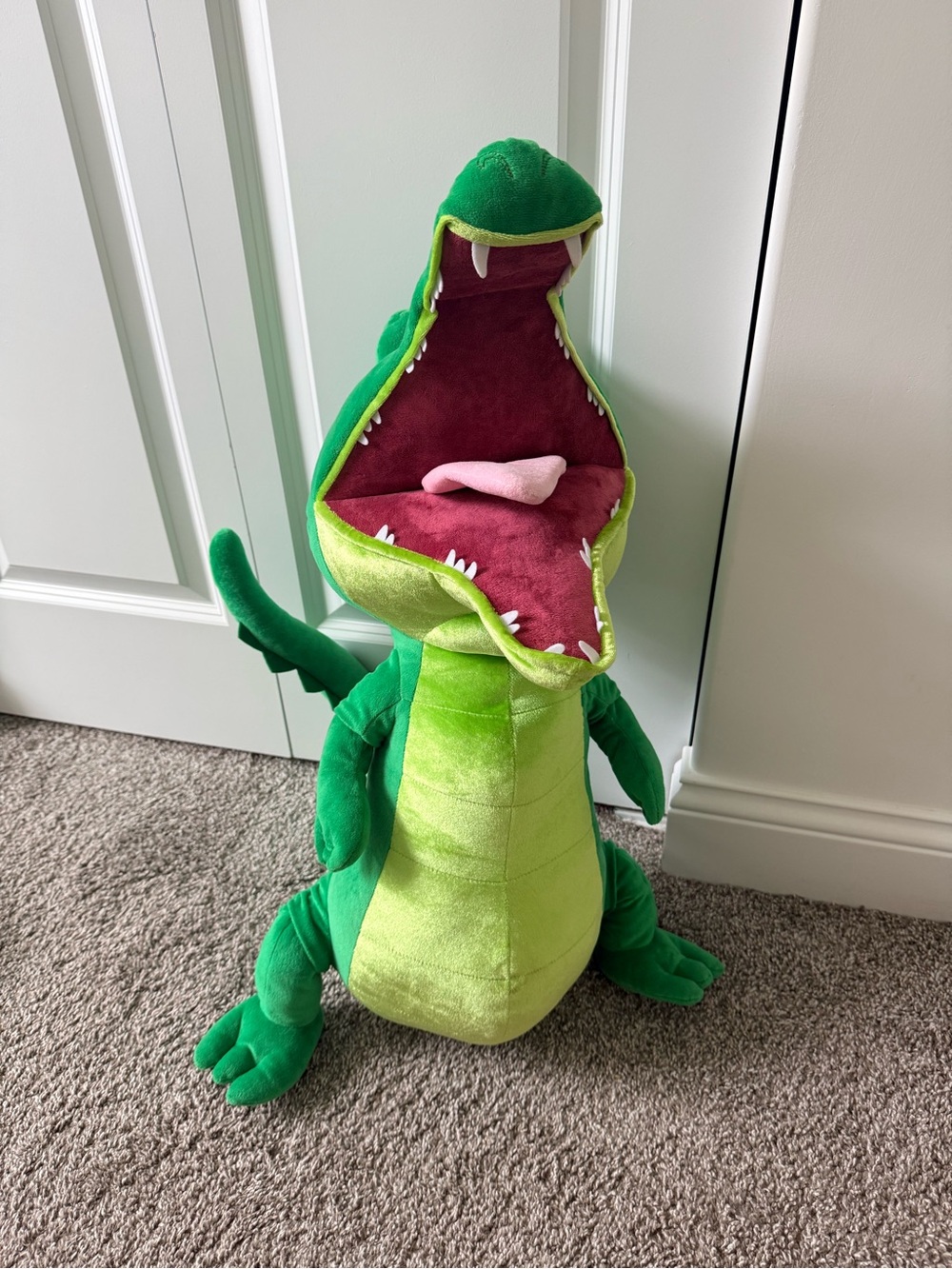 Disney Store Peter Pan Tick-Tock Crocodile Plush with Sound 20 Inch - Picture 2 of 4